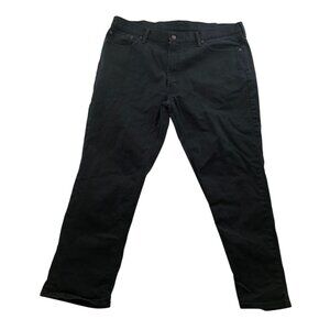 Levi's Men Jeans Size 40x30 541 Athletic Fit Straight Classic Black Denim Casual